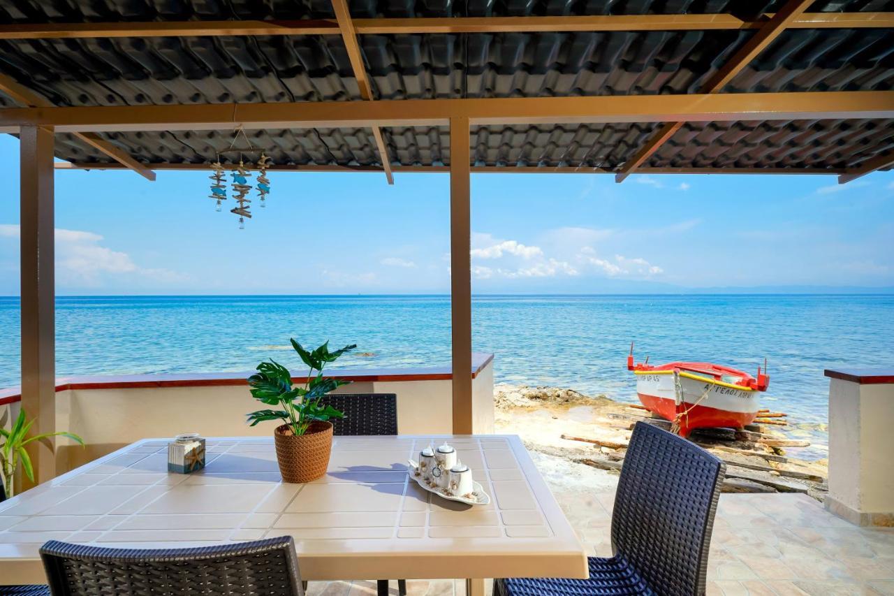Вілла To Kyma - Seafront House Скала-Каллірахіс Екстер'єр фото